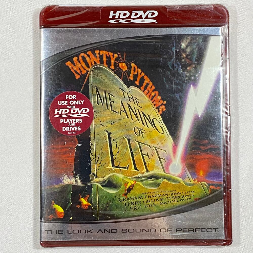 Monty Python's The Meaning of Life HD DVD British Comedy Movie New Sealed